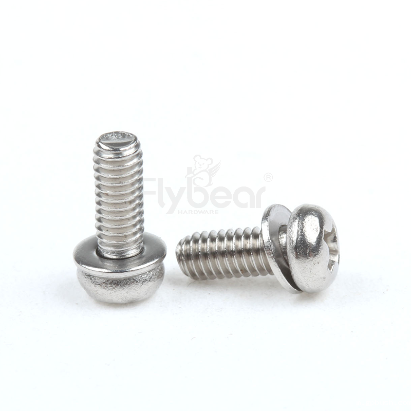 数字槽带弹垫螺钉