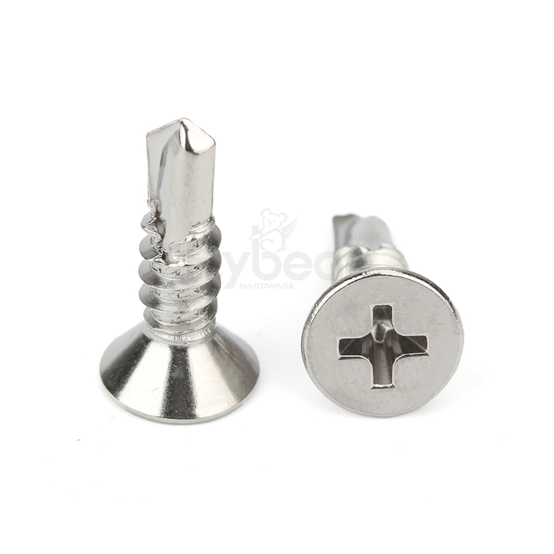 410不锈钢30H十字槽沉头自攻自钻螺钉DIN7504P